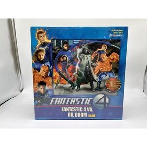 Fantastic Four 4 vs. Dr. Doom Marvel Board Game by Pressman BRAND NEW Sealed Box